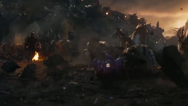 Captain America Vs Thanos Fight Scene - Captain America Lifts Mjolnir - Avengers_ Endgame (2022)