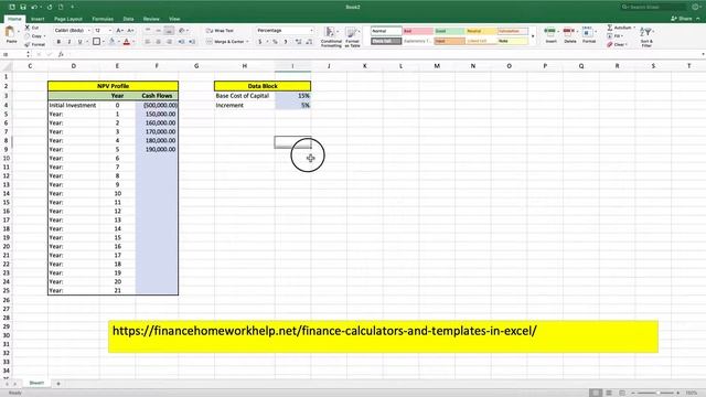 What is an NPV Profile and How to Make an NPV Profile in Excel. смотреть онлайн
