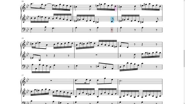 J.S. Bach - Siciliano from Sonata No. 2 for Flute and keyboard, BWV 1031 смотреть онлайн
