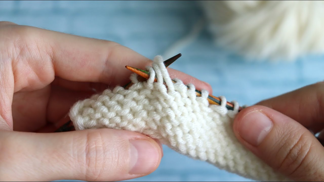 УБАВКИ на спицах, которые часто используются в узорах. 2 петли вместе изнаночной смотреть онлайн