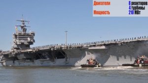 Авианосец "Энтерпрайз" -- самый большой авианосец в мире