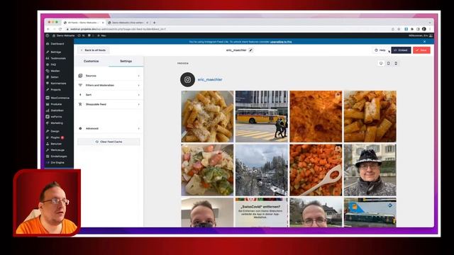 Instagram Feed in WordPress Webseite einbauen смотреть онлайн