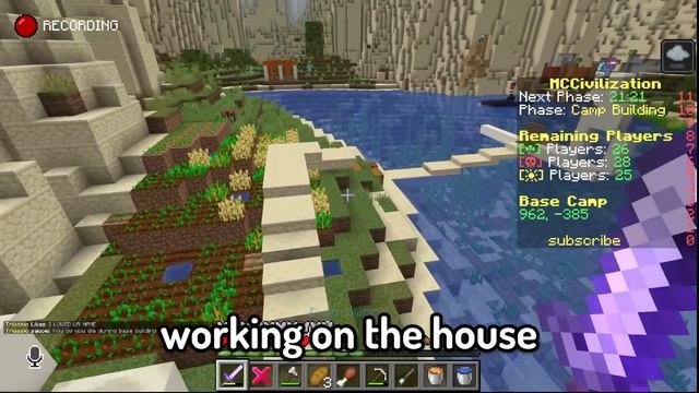 I Made 100 Players Simulate Civilization in Jurassic Minecraft... смотреть онлайн
