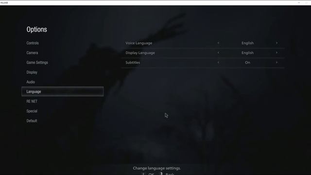 How To Change Language Resident Evil 8 Village : Russian To English [PC]