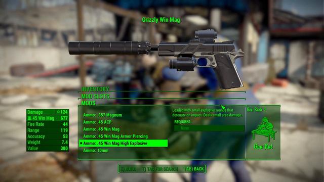 Fallout 4 Mods - LAR Grizzly Win Mag смотреть онлайн