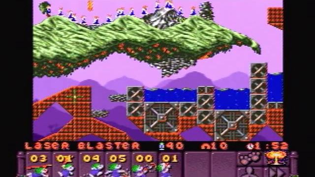 Lemmings 2 The Tribes (SNES) - 07 - Highland Tribe (Gold Medal Awarded) смотреть онлайн
