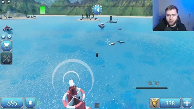 УКУС АКУЛЫ 2 | Shark Bite 2 | Roblox | Роблокс | сможет ли АБИР стать акулой ? #roblox смотреть онлайн