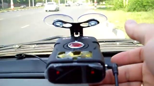 Radar Detector from China Type V8 with GPS (RUS + ENG subtitles) смотреть онлайн