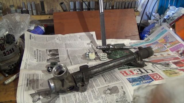 Ремонт рулевой рейки Ниссан Кашкай J10 своими руками.