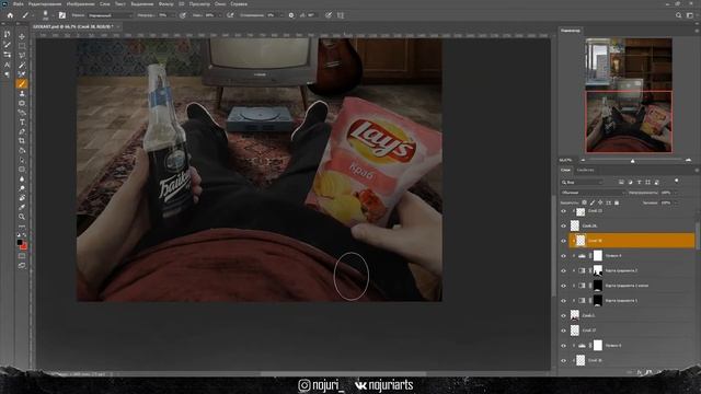 КАК сделать ГРУСТНУЮ РОССИЮ В PHOTOSHOP смотреть онлайн