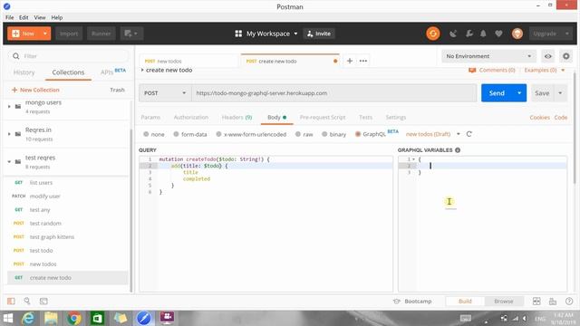 GraphQL parameterized data mutation смотреть онлайн