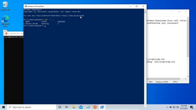 Windowsda Linux dasturlarini ishga tushirish (WSL) смотреть онлайн
