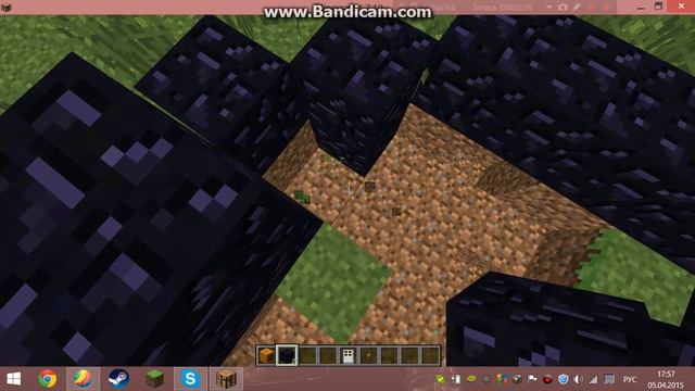 Minecraft с девочкой. Учим строить разукрашенный пол! смотреть онлайн