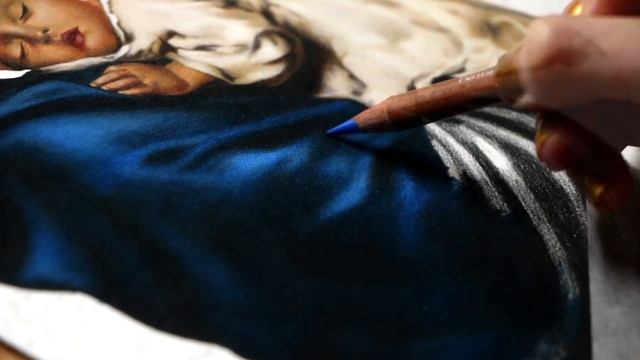 Drawing Mary and Jesus (Madonna of the Streets) смотреть онлайн