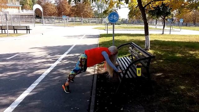 10 эффективных упражнений со скамейкой /Workout/Спортивные мамы/Intensive training смотреть онлайн