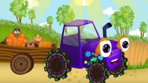 ТРАКТОРЕЦЬ МОЛОДЕЦЬ 2 | Весела дитяча пісенька про тракторець | Назар САВКО