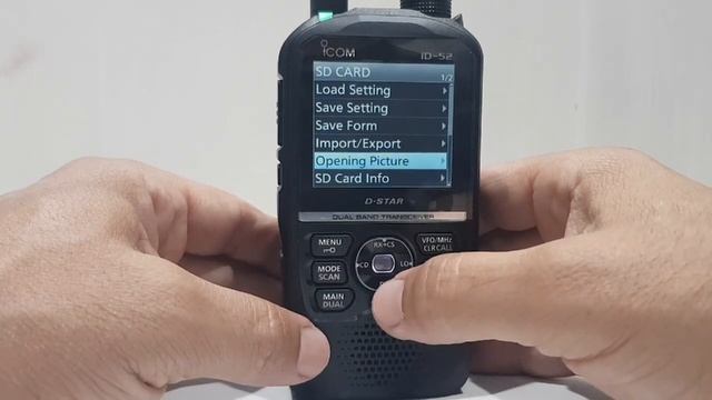 ICOM ID-52 Opening Boot up Picture смотреть онлайн