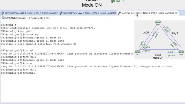 5.3.1. EtherChannel Part 1 - LACP and PAgP Configuration and Verification commands Examples смотреть онлайн