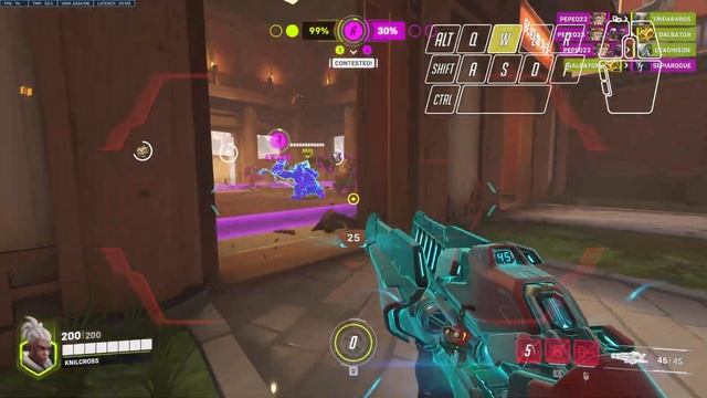 Overwatch I just have to "Evade death" over and over... смотреть онлайн
