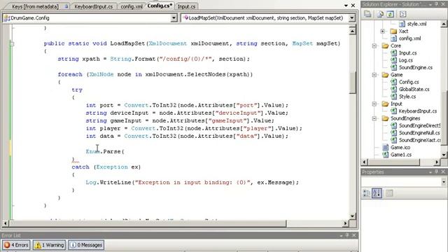 ? Input Binding (2) • Drum Game (cf. Guitar Hero®) • XNA and C# Game Dev • MonoGame • (Pt. 28) смотреть онлайн