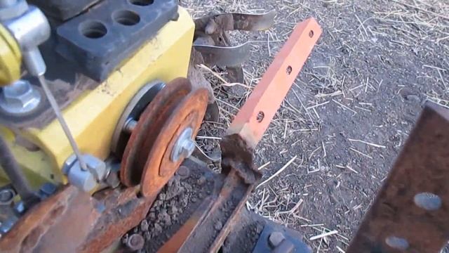 Замена аккумулятора и ремонт стартера на мотоблок Карвер 9 л.с. дизель. смотреть онлайн