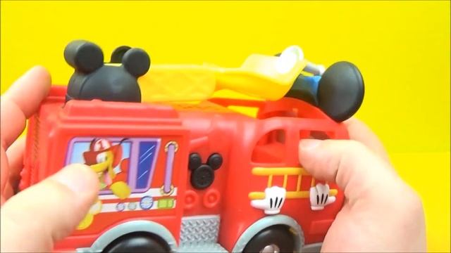 DISNEY'S MICKEY MOUSE CLUBHOUSE SAVE THE DAY FIRE TRUCK FROM FISHER PRICE VIDEO REVIEW смотреть онлайн