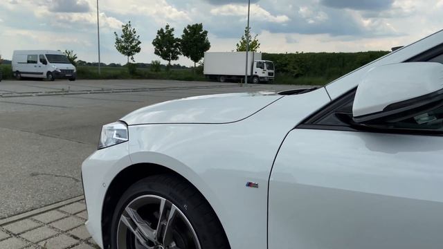 2023 BMW 120d XDrive M Sport F40 In Alpinweiß Uni