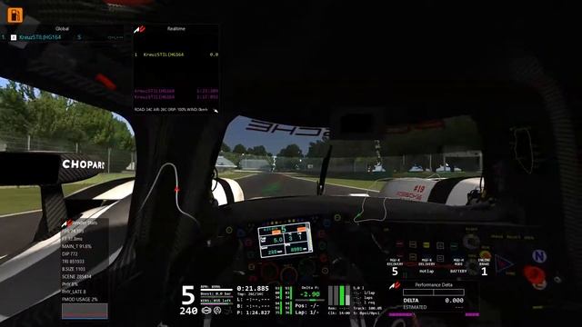 [Assetto Corsa] Porsche 919 Hybrid 2015 LaFerrari v1.0, Imola 1lap смотреть онлайн