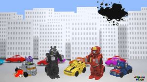 LEARN COLORS WITH ANGRY BIRDS TRANSFORMERS | Colours for Kids | Learning Colors | JUNIORS TOONS