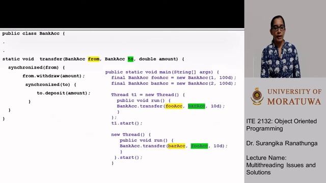 Week 14 - Multithreading Issues and Solutions смотреть онлайн