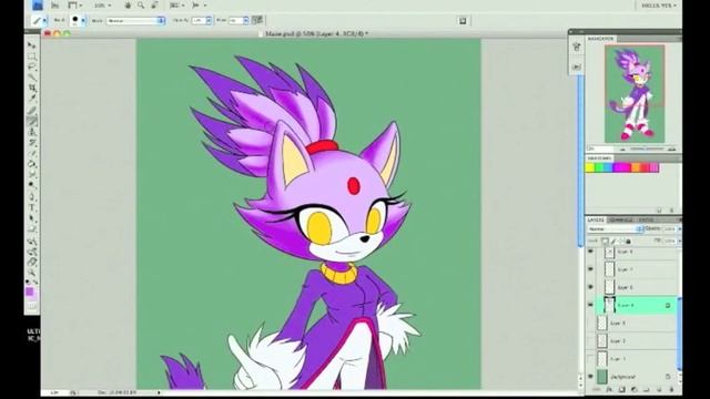 Let's Draw Blaze The Cat (2011)