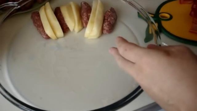 Котлеты с картошкой в духовке по-турецки - Измир кёфте/İzmir köfte tarifi смотреть онлайн