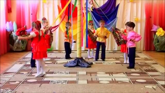 Народный танец в детском саду.mp4 смотреть онлайн