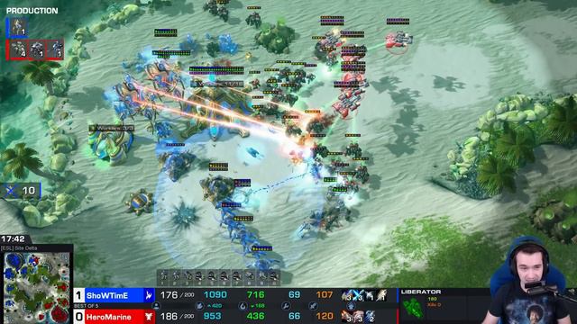 NEW Battlecruiser Mech Terran vs Protoss! StarCraft 2 смотреть онлайн