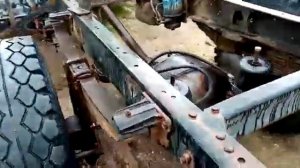 Установка ЗИЛовского моста на Газон. Газ 3309 и зиловский мост.