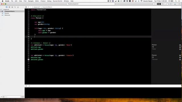 #8 Classes and Objects || Xcode || Swift смотреть онлайн