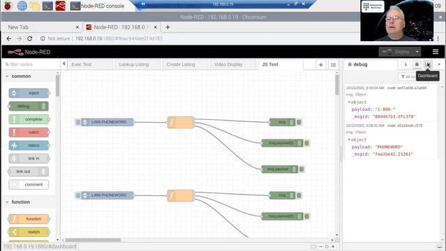 Node-RED Introduction - PHONEWORD Workshops - 2020-10-15 смотреть онлайн