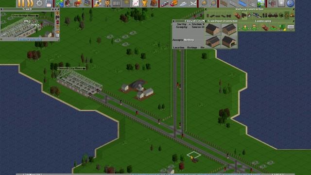 OpenTTD - Village to Capital Challenge - Episode 2 смотреть онлайн