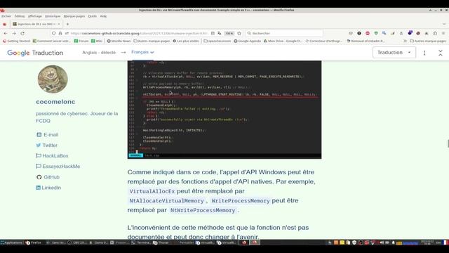 injection dll via NtCreateThreadEx analyse malware. смотреть онлайн