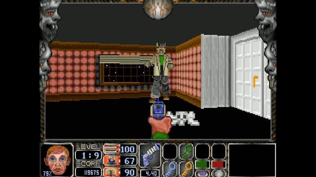 Nitemare 3D Shareware v1.1 (DOSBox) - E1L9 - All Secrets смотреть онлайн
