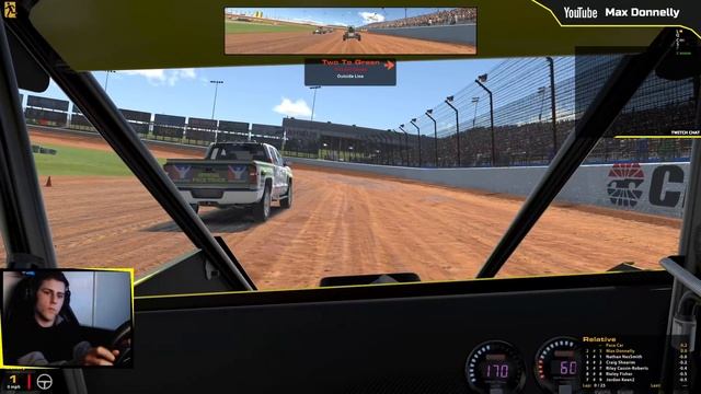 iRacing - Dirt Midgets at The Dirt Track at Charlotte смотреть онлайн