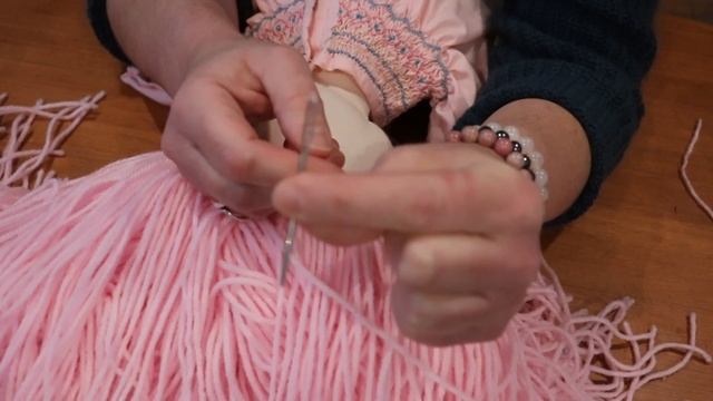 doll yarn hair for the first time смотреть онлайн