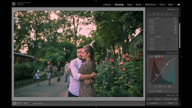Быстрая обработка фото под ПЛЕНКУ в LIGHTROOM смотреть онлайн