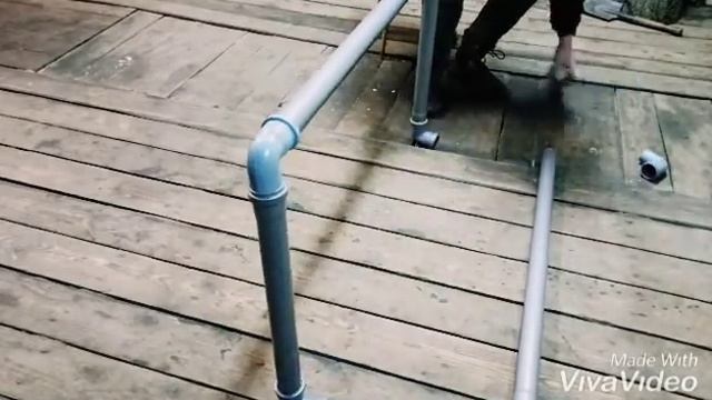 хоккейные ворота своими руками из пластиковых труб смотреть онлайн