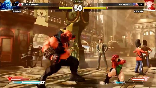 Street fighter V / 5 Tokido (Birdie) vs K brad (Cammy) E3 смотреть онлайн