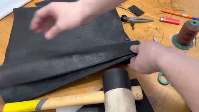 Tote bag / Сумка шоппер своими руками из натуральной кожи смотреть онлайн