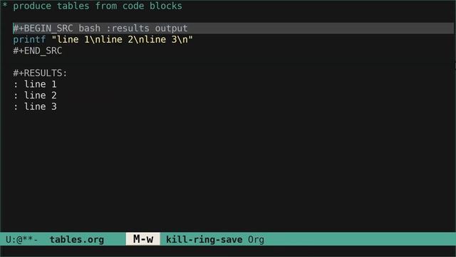 Use the result of a Python source-block in a table formula | org-table | Inside Emacs #6 (part 14) смотреть онлайн