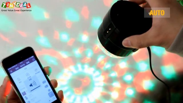 RGB Voice Control Mini Crystal Magic Ball смотреть онлайн