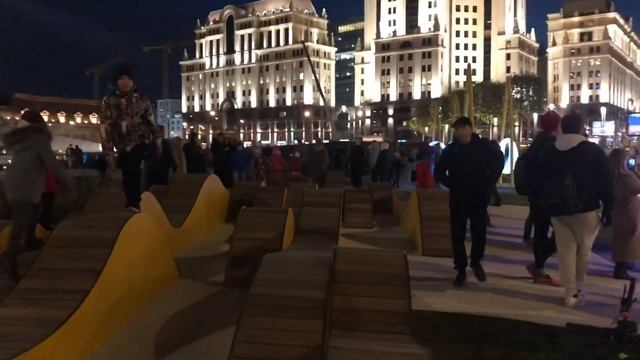 Новый парк у Павелецкого вокзала! Благоустройство Павелецкой площади! Открытия 2021 года! смотреть онлайн