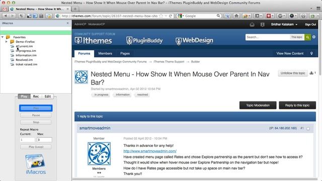Using iMacros in Firefox.mp4 смотреть онлайн